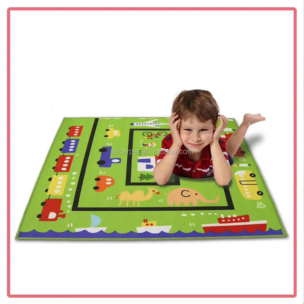 
Kids Play Game Rugs with Train online Shopping with Chinese Manufacturer 