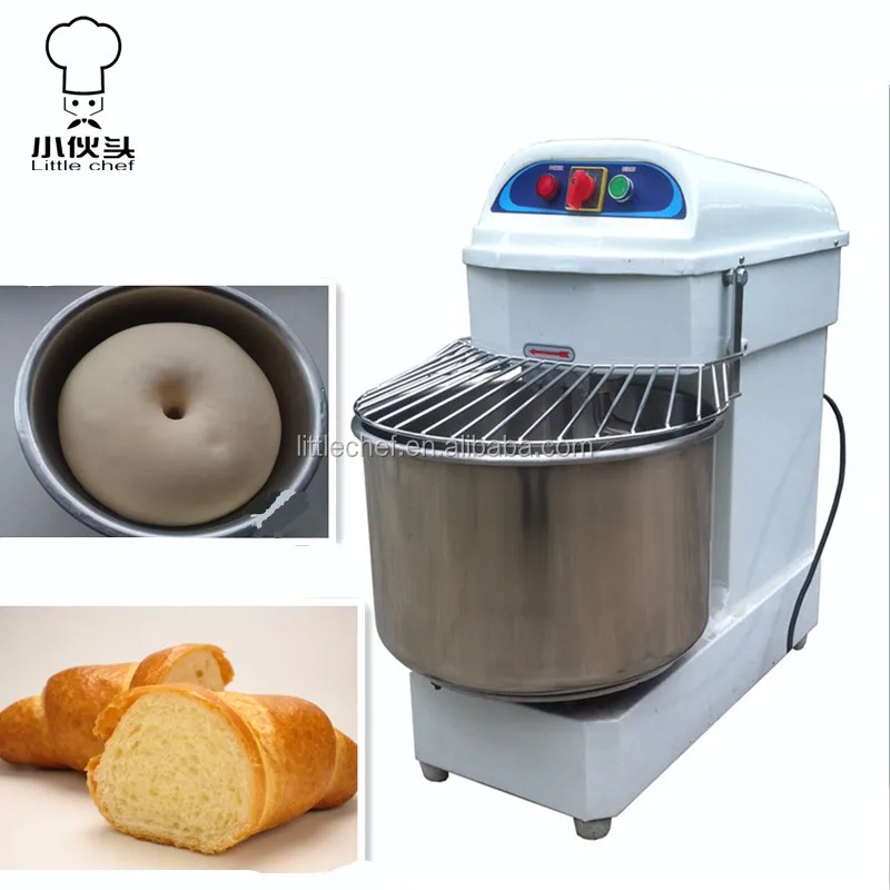 Industrial Commercial 5 10 25 kg Cake Bread Spiral Dough Mixer