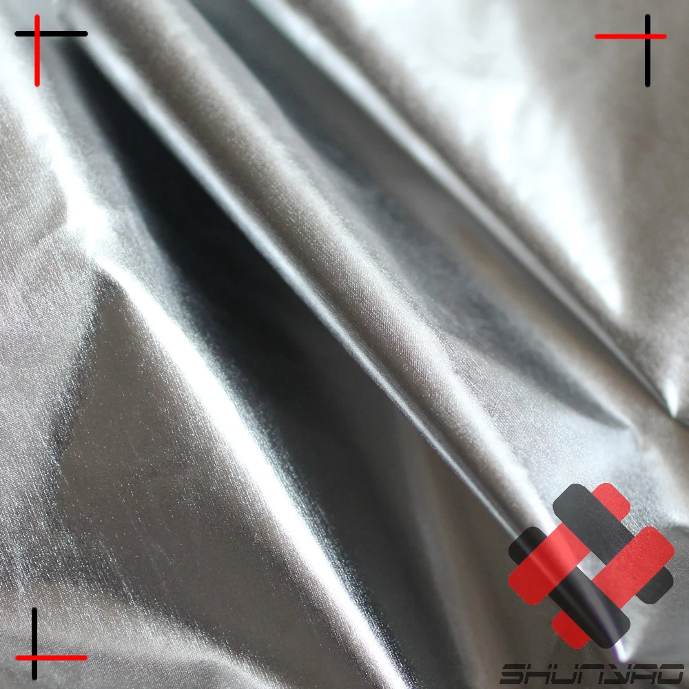 
20D shiny silver coated nylon fabric 