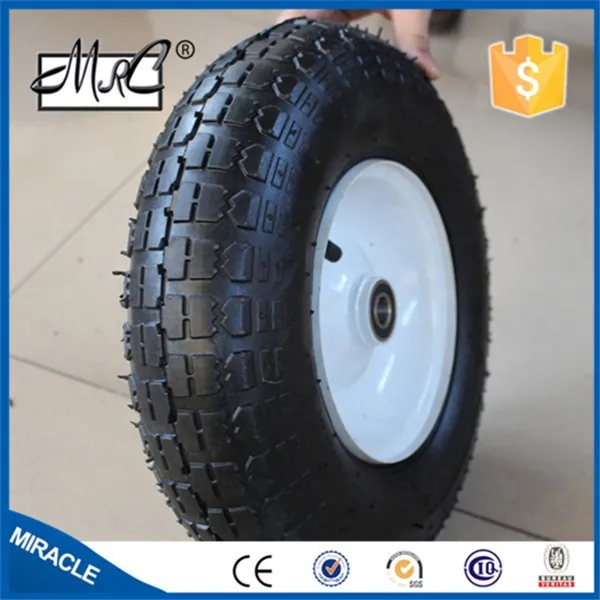 hot wheelbarrow wheels rubber wheels small wheeled 13x4