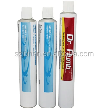 ointment tubes for lidocane cream