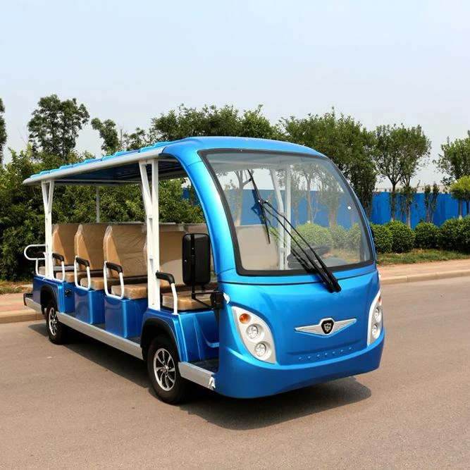 14 Seater Electric Shuttle Bus With High Quality and Low Price