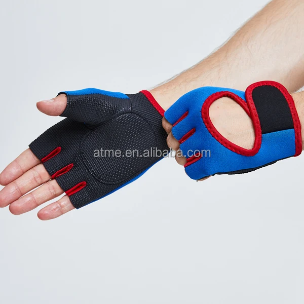 
Men & Women Sports Gym Glove for Fitness Training Exercise Body Building Workout Weight Lifting Gloves Half 