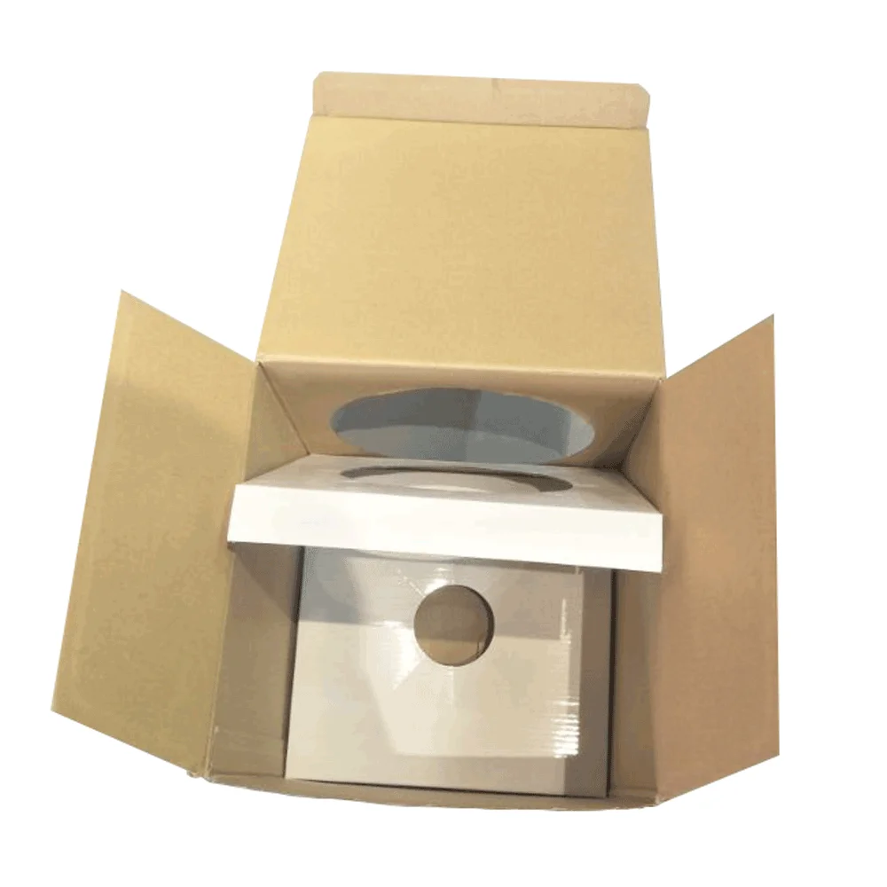 custom printed packaging corrugated paper football soccer ball box