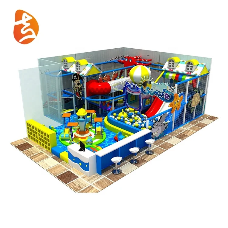 Amusement park custom Plastic children commercial soft play indoor playground  equipment