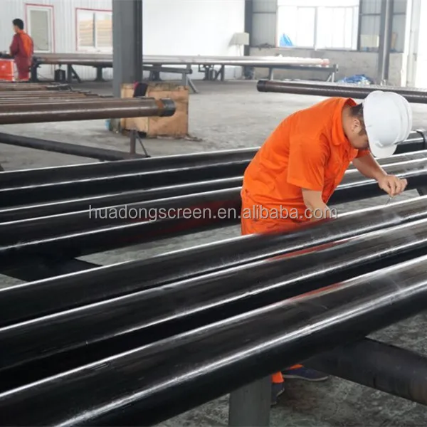 
strainer pipe/slotted casing pipe/slotted pipe for water well application 