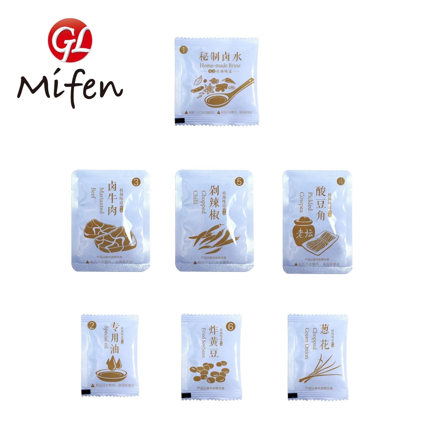 Certification rice noodle cup packaging pure hot and sour rice noodle Fresh Udon Noodles