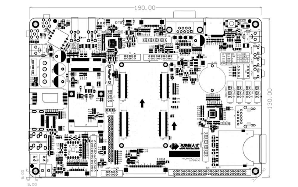 i.MX6 Cortex-A9 Quad Core Development Board