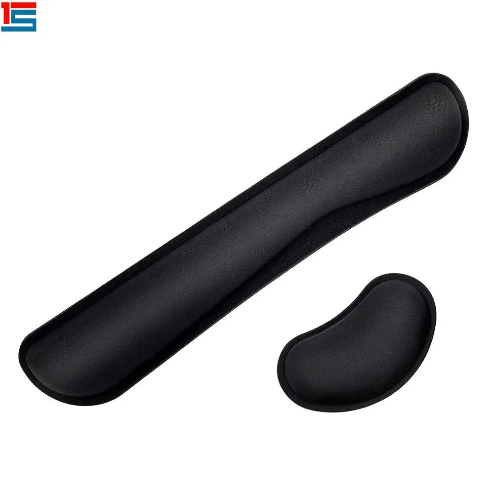 
Cheap Price Memory Foam Set Keyboard Wrist Rest Pad Mouse Wrist Rest Support For Office 