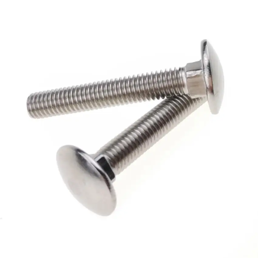 
M8 Stainless Steel Carriage Bolts Fastener for Wooden A2-70 