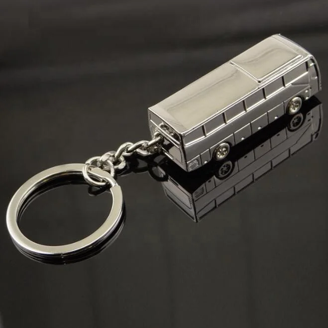 Bus keychain F1motorcycle race custom shape keyrings