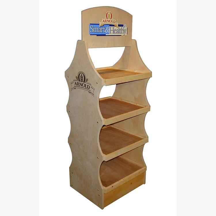 
 Китай, дешевая деревянная витрина для хлеба на заказ  