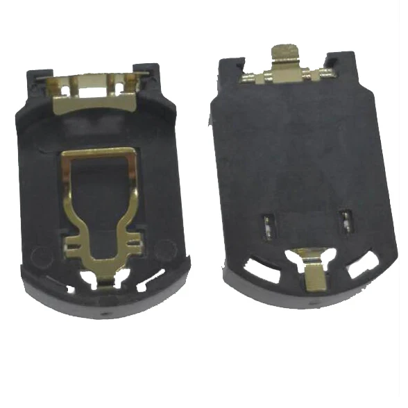 3v SMT SMD Copper or Ni Plated Round Battery Holder for CR2032 in Reel or Bulk packing