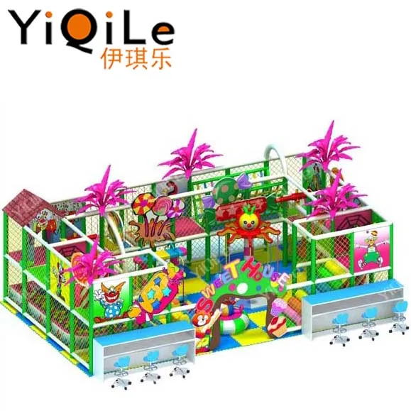 Home indoor playground kids play room design