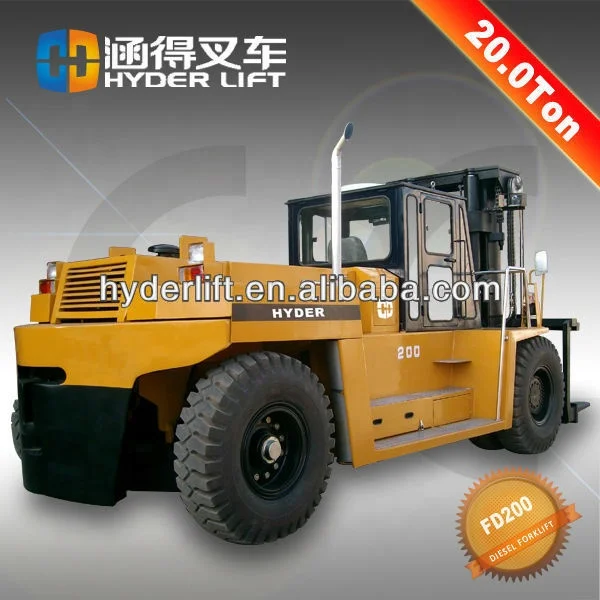 best price 16ton 20ton 25ton 30ton 35ton diesel forklift 20 ton new forklift price with high quality