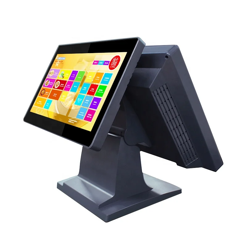 Cheap price 15+11.6 inch Cashier POS billing machine terminal