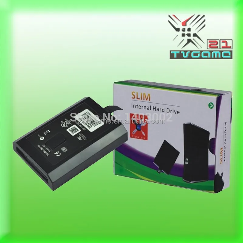 Inside 100% Original 320GB Hard Drive Disk Slim for XBOX 360 320G Slim Internal Hard Drive Black New Wholesale