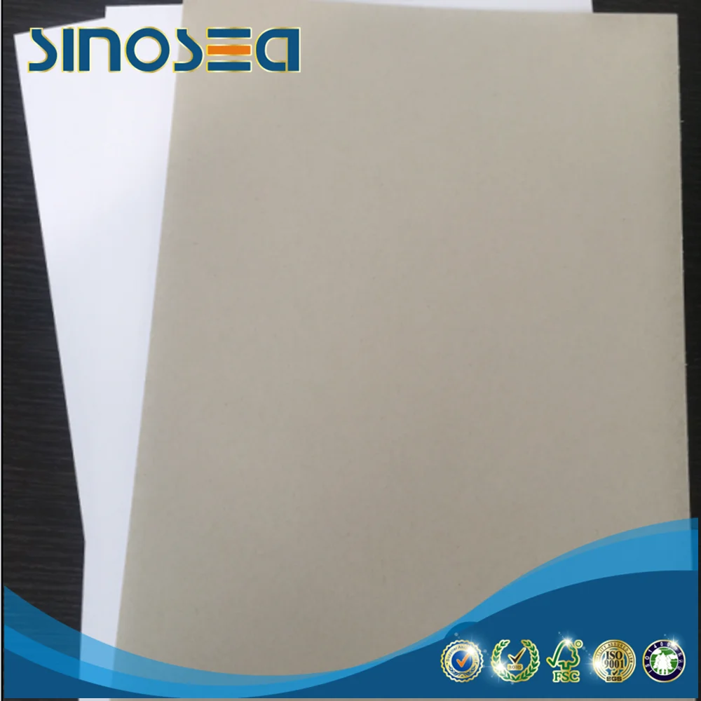 
White one side coated Triplex paper board C1S FBB Folding Box Board Ivory Board sheet roll 