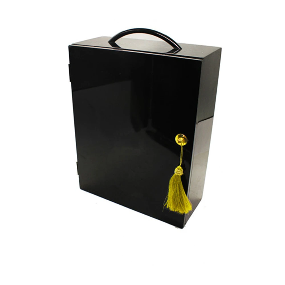 
Magnum Wine Box,Personalised Wine Box,Piano Black Wine Box 