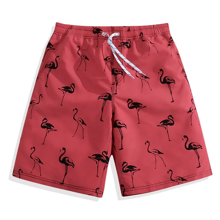 Мужские оранжевые шорты для плавания, мужские короткие купальники, Шорты для плавания