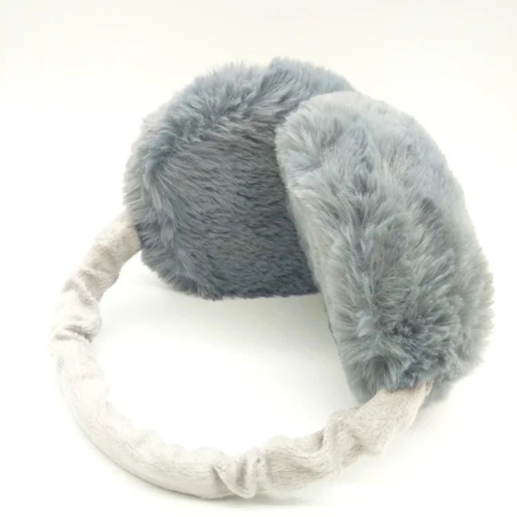 Модные наушники складные Масштабируемые плюшевые зимние теплые наушники в форме Гамбурга