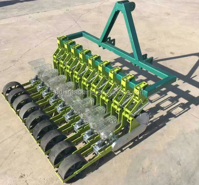 tractor trailed 6 row vegetable seeder carrot onion planting machine