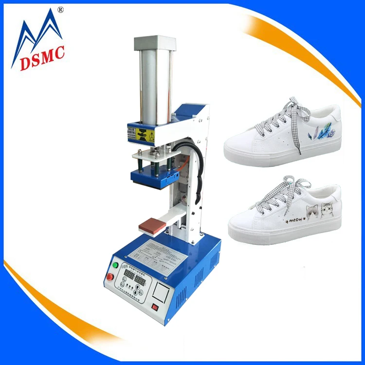 Factory Direct Price small pneumatic leather shoe logo embossed hot stamping machine