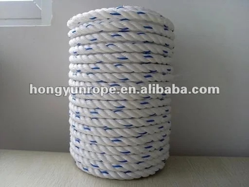 рафии веревки, полипропилен веревочки, 3 нити витая
