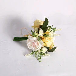 High quality real touch artificial flowers rose bouquet for wedding home decoration artificial flower wholesale cheap artificial