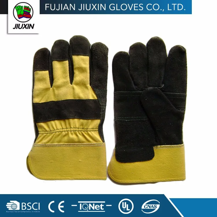 High Professional Quality Safety Leather Gloves