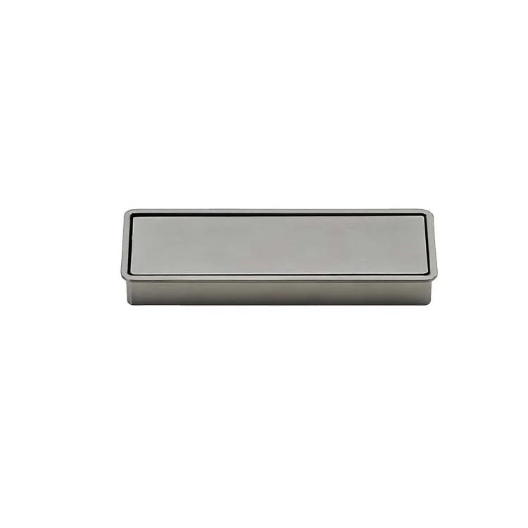 Home Kitchen Drawer Embedded Handle Zinc Alloy Recessed Cabinet Furniture Pull Out Manufacturer