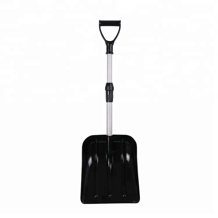 Smart snow shovel with plastic blade for car
