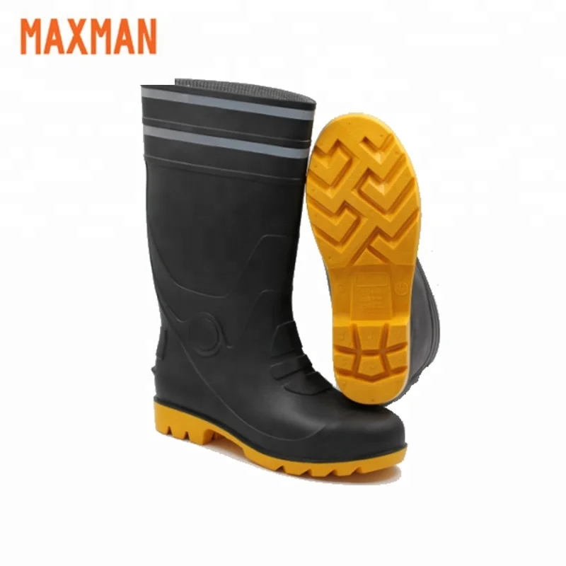 
Middle Tube Oil Resistant Beef Tendon Rain Shoes 