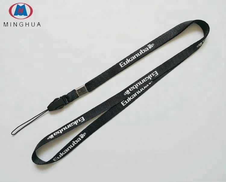 
SGS standard printing mobile phone case neck strap with aero buckle 