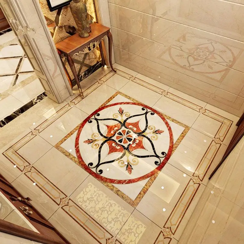 Decoration Picture Marble Tile Floor Medallions Designs