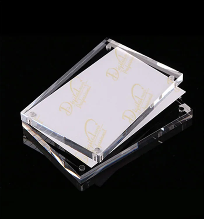Transparent Acrylic Photo Frame Picture Frame With Magnet-(Thickness:8mm+8mm)