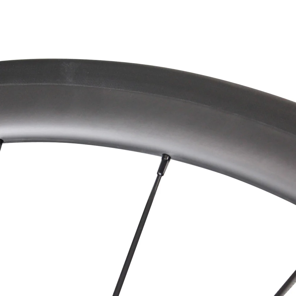 Ican Top Quality 40mm Carbon Tubular Bicycle Wheels Cyclocross Wheelset