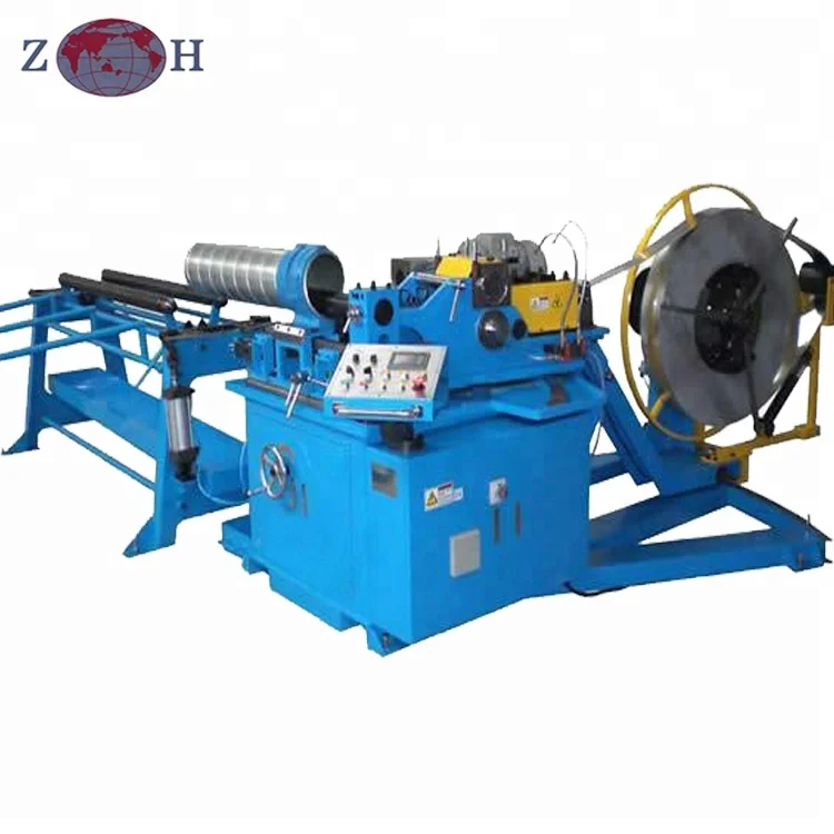 hvac spiro duct machine