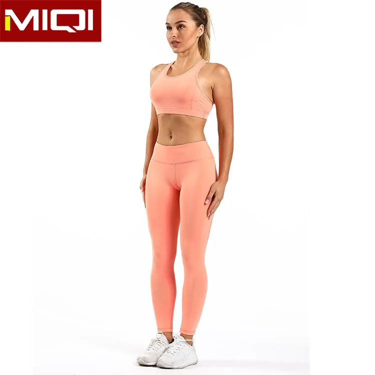 Fitness Ladies Girls High Quality Nude Yoga Wear Wholesale Custom Blank Women Gym Apparel
