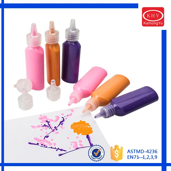 
Multi-function Textile Painting Colorful High Capacity Fabric Glue 
