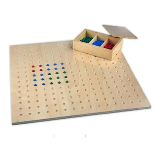
Tiger Montessori Materials: C117 Small Patterns for Square Root Mathematic Learning 