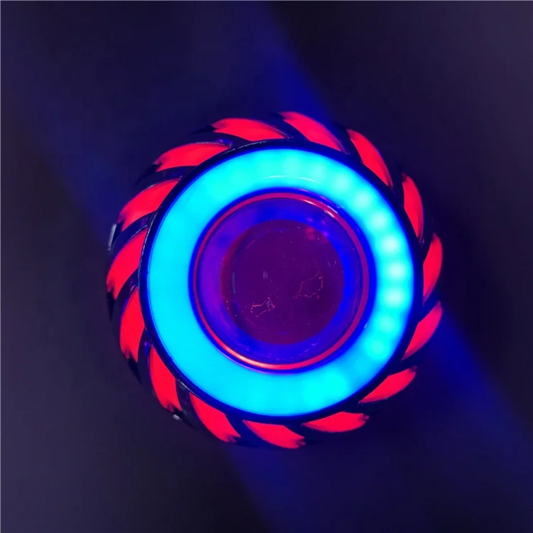 12 v Car lamp mini projector lens fog light lamp angel eyes front for car 10w led light for motorcycle headlight