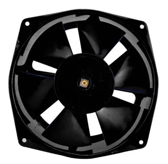 200FZY AC axial fan single flange 210x210x72mm cooling for welding machine 210mm black color Exhaust Fan 110v 220v