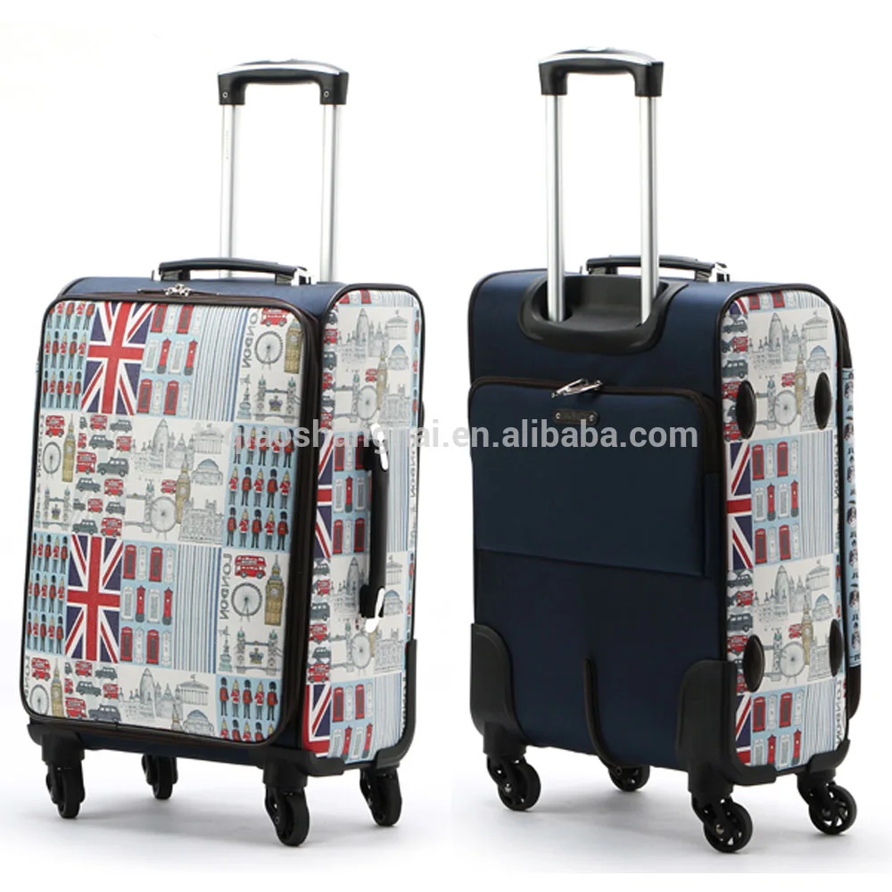 
Wholesale trolley suitcase set makeup bag PU luggage set 