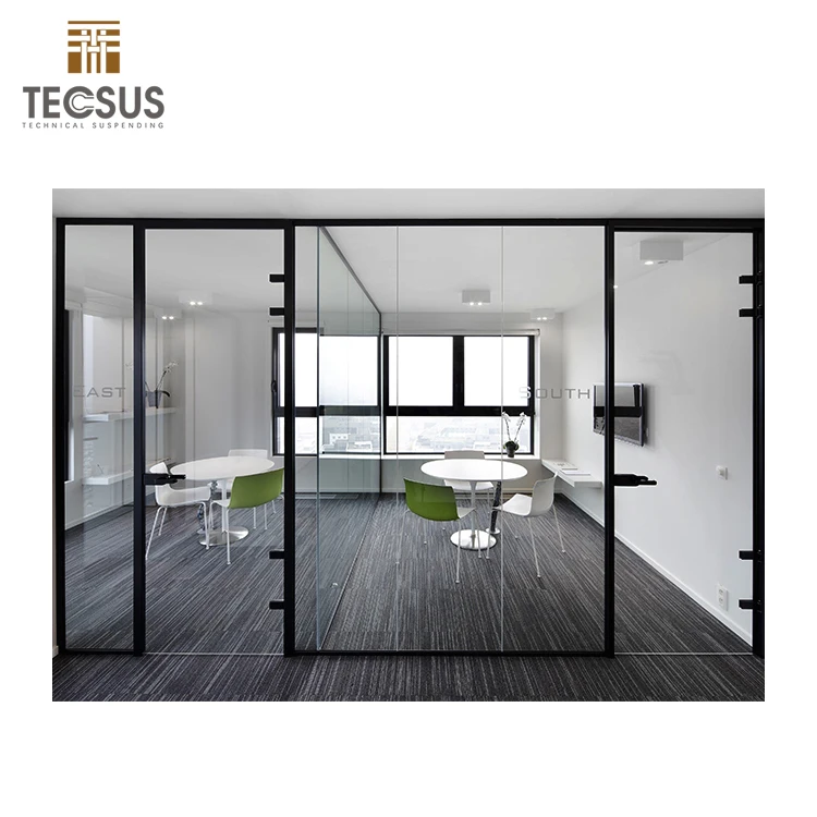 Aluminum Glass Office Partition Wall
