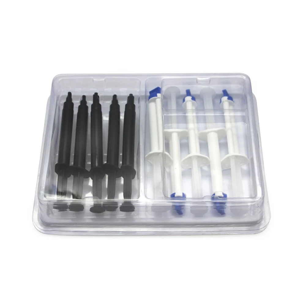 Beautiful Smile Distributor Own Brand Custom Logo Vegan 16% 35% 44% Peroxide Gel Clinic Professional Salon Teeth Whitening Kit