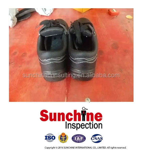 Safety Shoes Inspection Services in Shenzhen, Footwear Third Party QC Services in Shenzhen