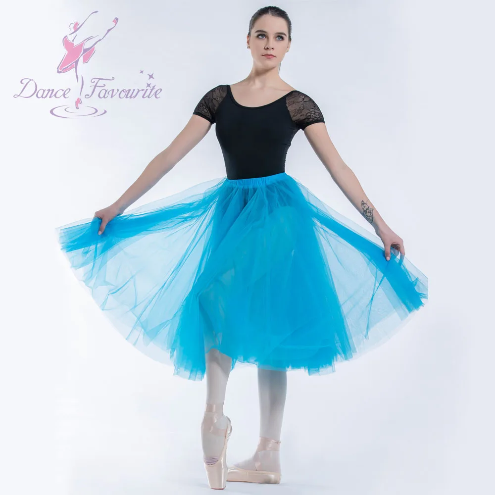 3 Layers of soft tulle tutu skirt for girls practice ballet dance skirts 18592