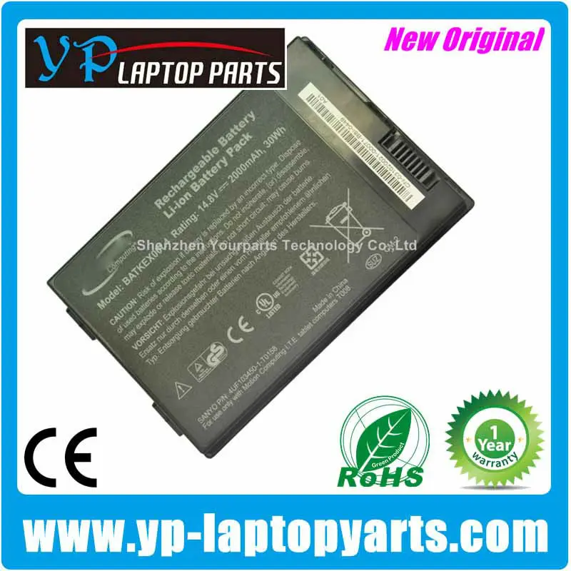 
Original battery BATKEX00L4 for Motion Tablet PC J3400 T008 4UF103450-1-T0158 lapop battery 