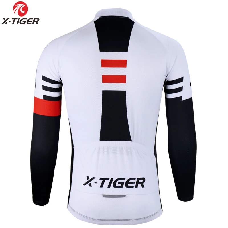 
X-TIGER Quick-Dry Cycling Jerseys Autumn Mountain Bicycle Cycling Clothing Breathable Sportswear Racing Bike Cycling Clothes 
